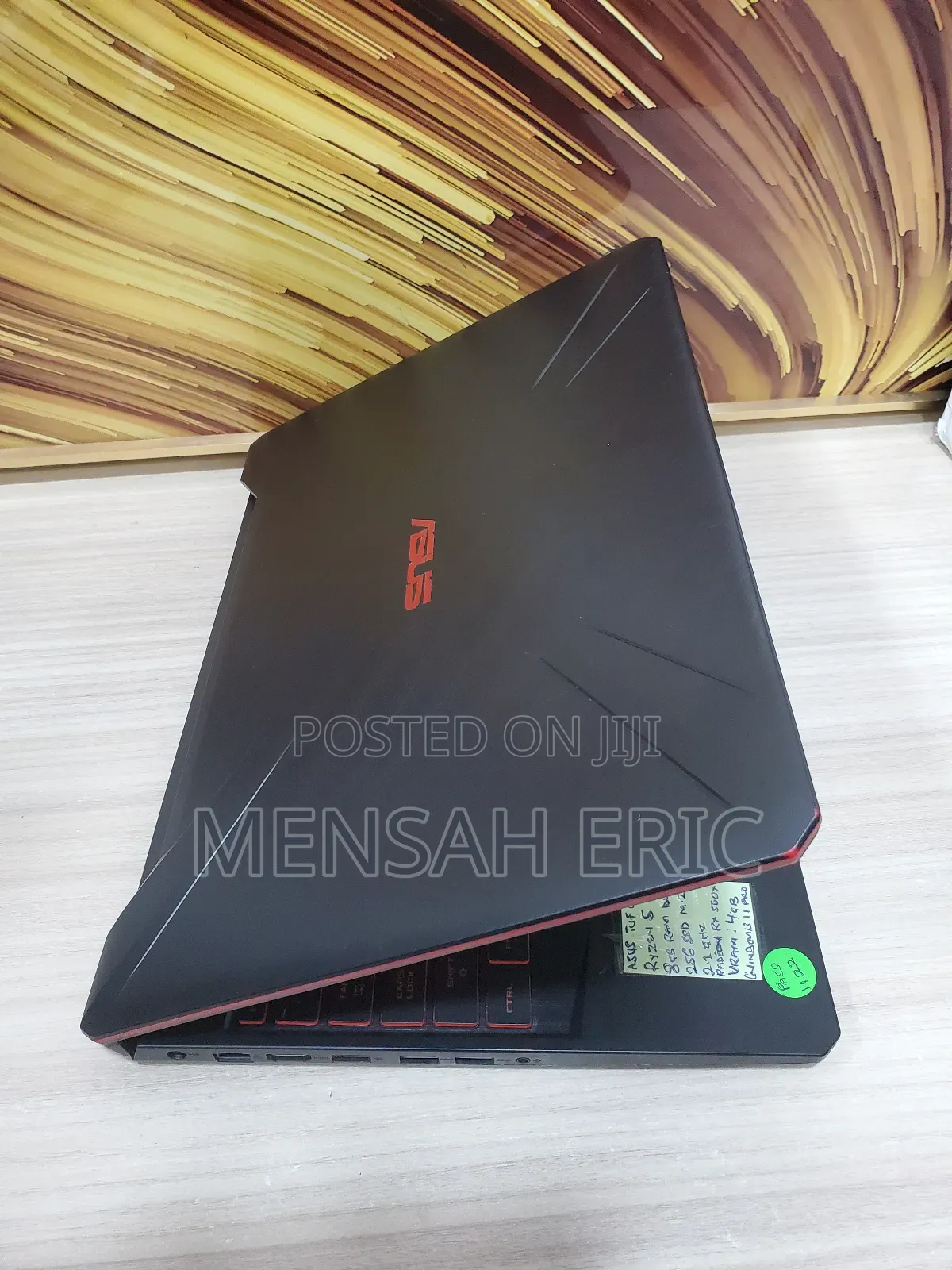 Laptop Asus TUF Dash F15 8GB AMD Ryzen 5 HDD 256GB