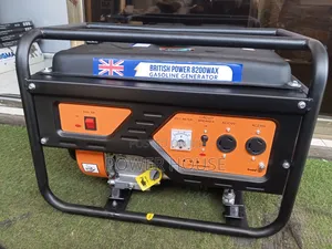 British Power 8200wax Generator Gasoline 7.2kva Generator
