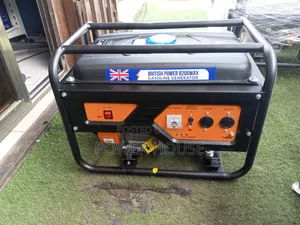 Powerful Generator British Power 8200W Gasoline Generator
