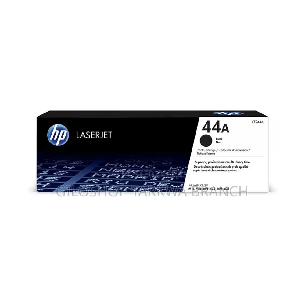 Hp Cf244a 44a Laserjet Toner Cartridge - Black
