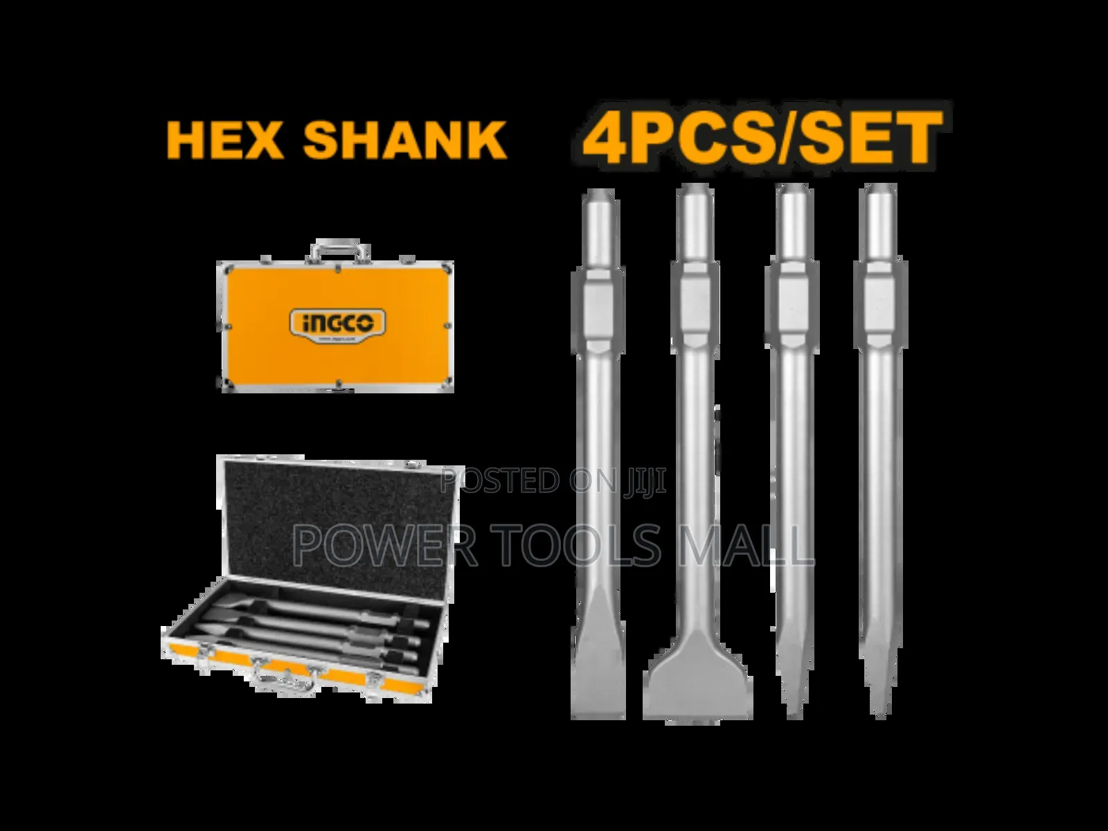 Hex Shank Chisel DBC0304375 INGCO