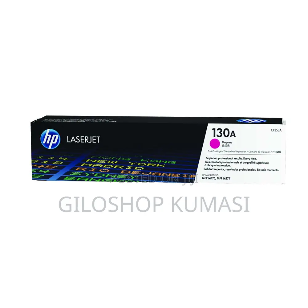 HP 130A Magenta Original Laserjet Toner Cartridge, CF353A