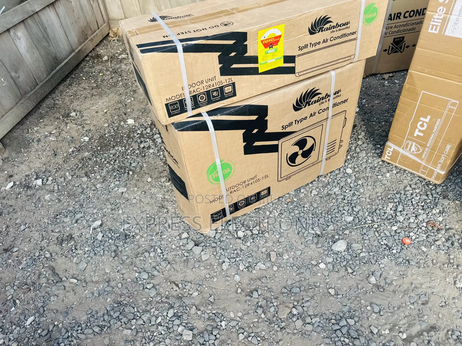 Low Noise Split R410 Gas Rainbow 1.5hp )—-