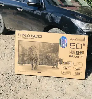 Shop (Black) 50 Inch Smart Led Nasco ~<> Sleek Tv