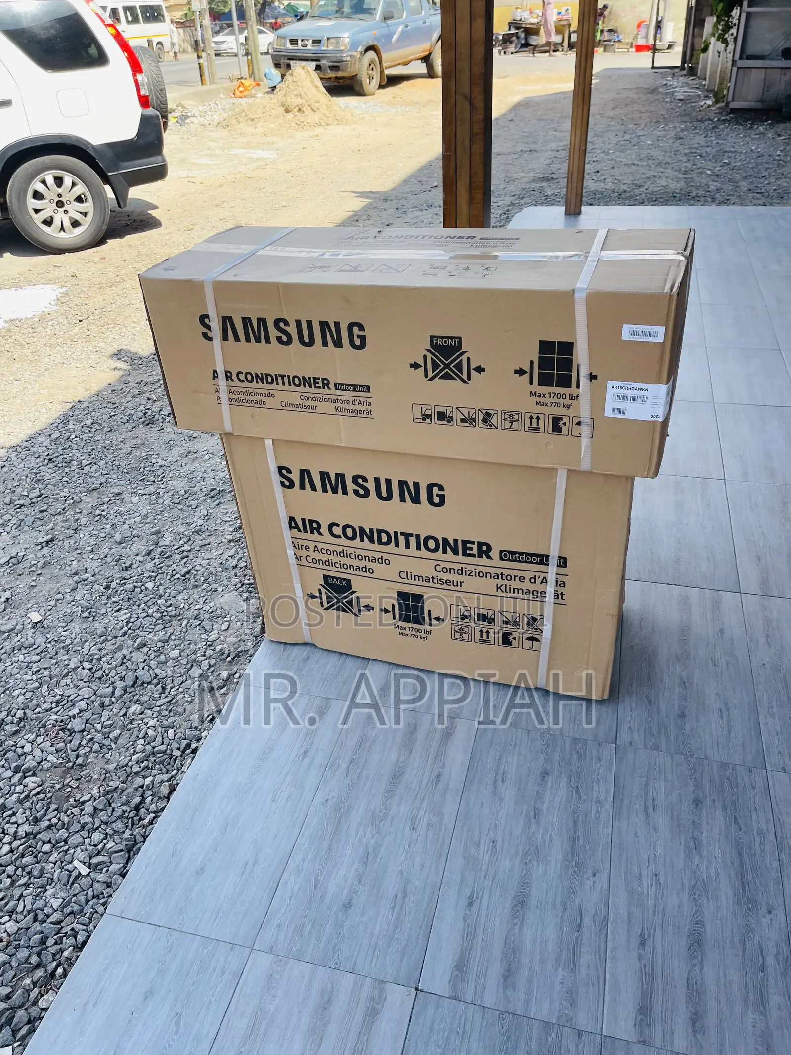 Split Type Samsung 2.5hp Non Inverter Electric Ac.