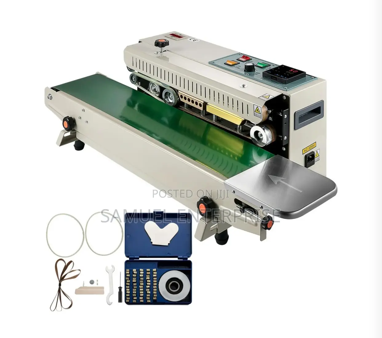 Automatic Continuous Band Sealer + Date Printer