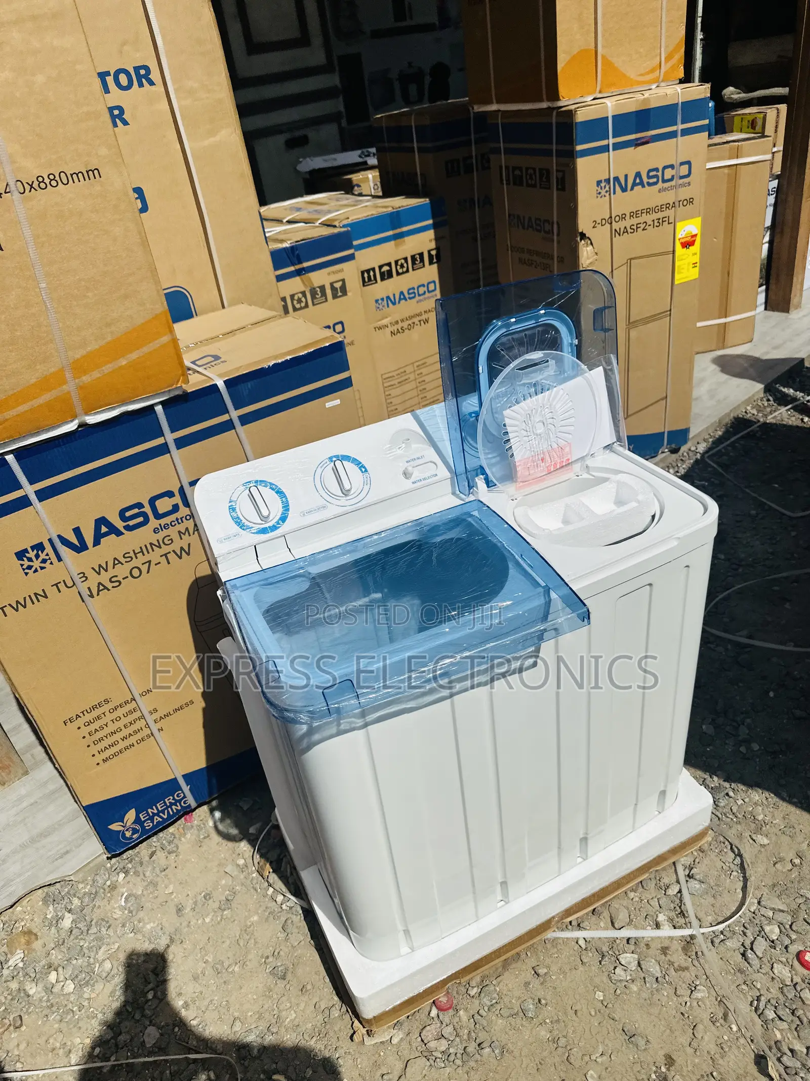 Easy to Operate Twintub WM Zara 7kg