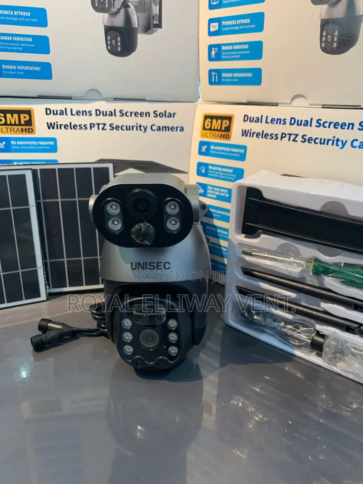 6mp Ultra HD Dual Solar Camera