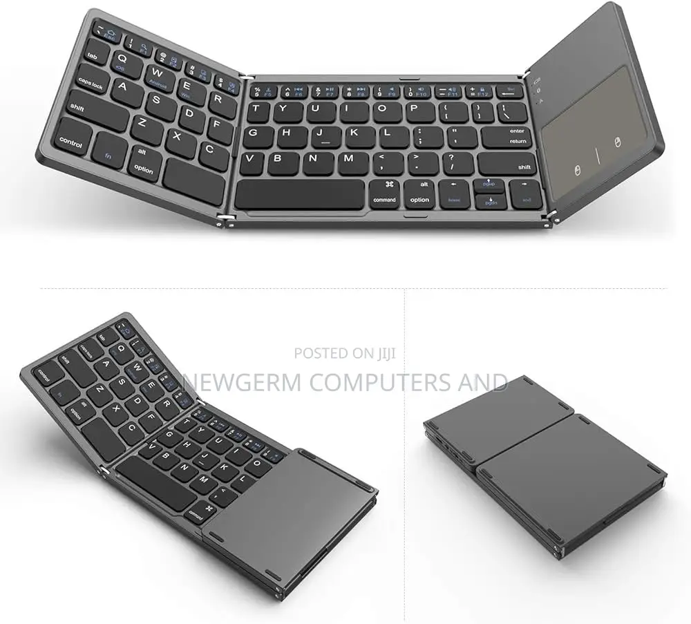 Foldable Wireless  Keyboard With Touchpad