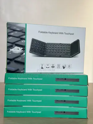 Foldable Wireless  Keyboard With Touchpad