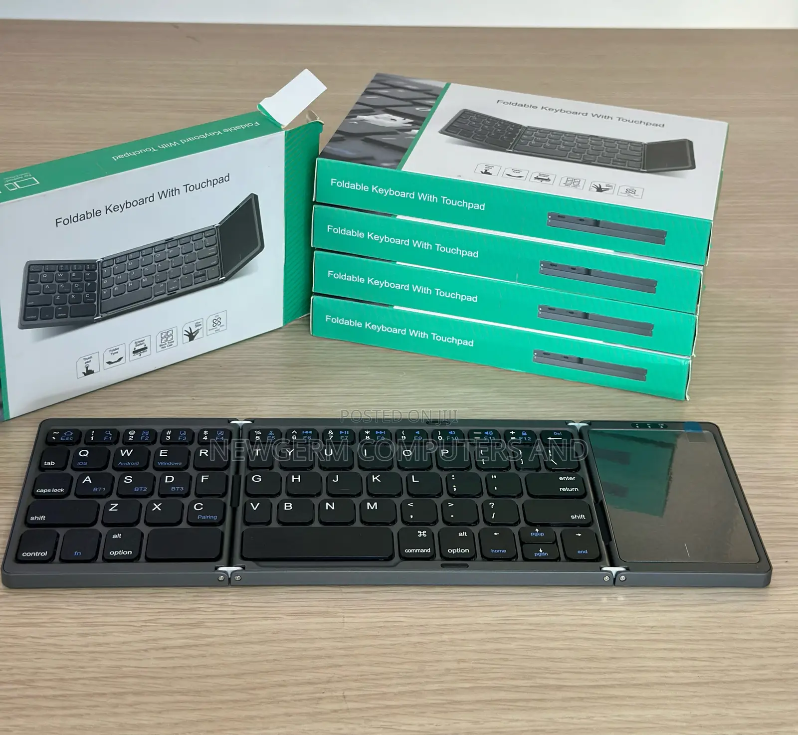 Foldable Wireless  Keyboard With Touchpad