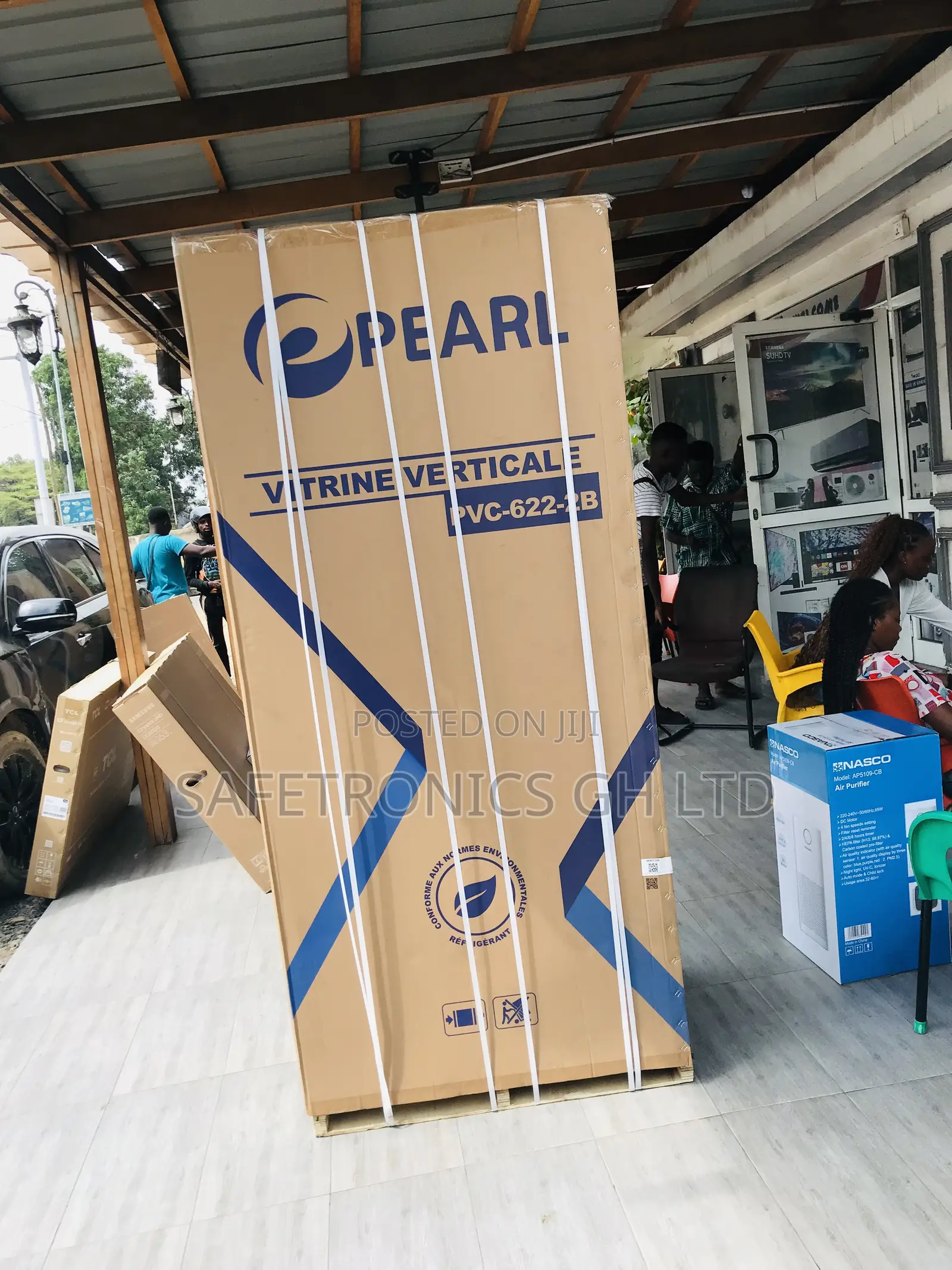Sealed Super New ~<> Pearl PVC-622-2b Glass 2 Doors