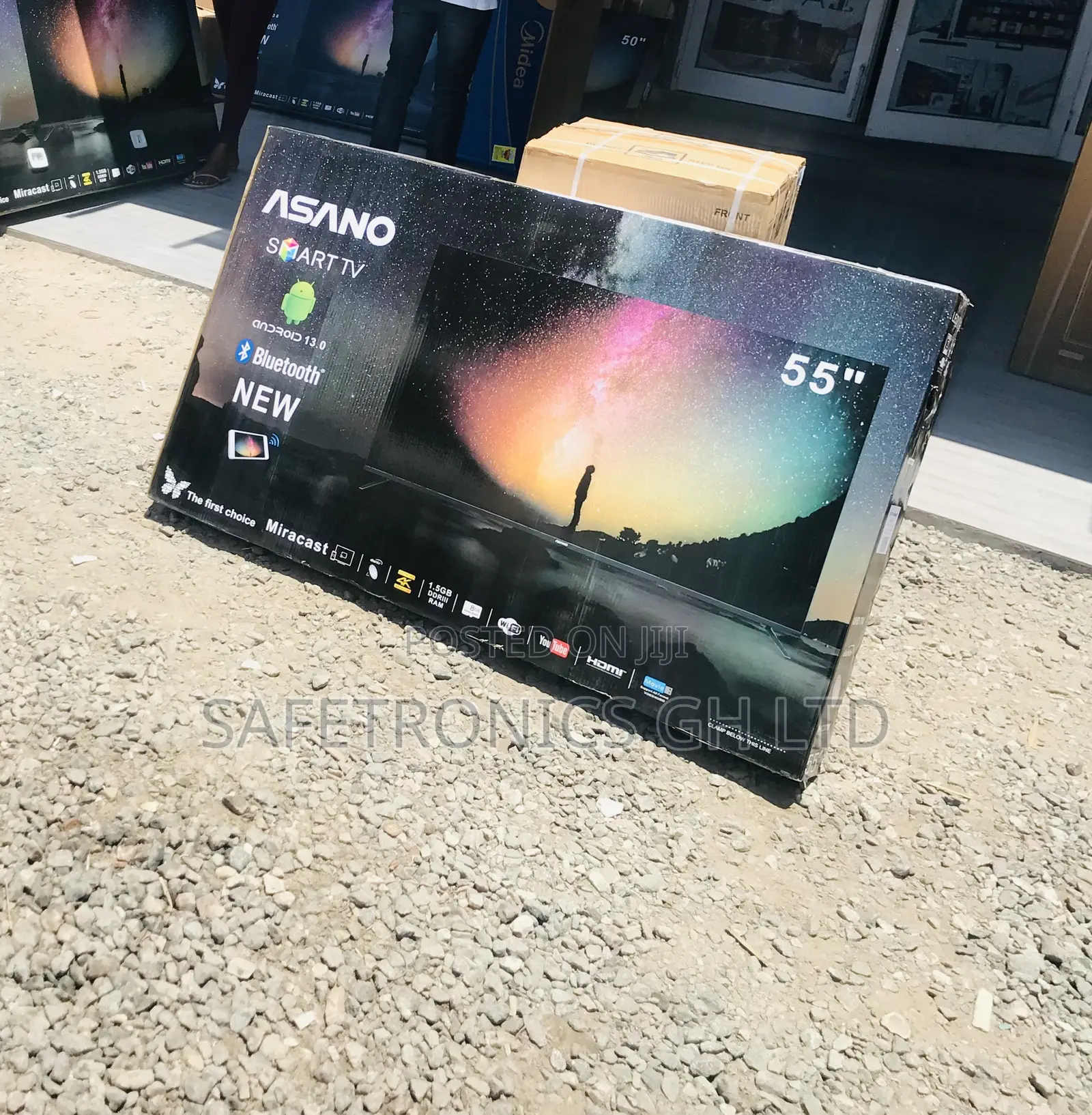 <<~ Choose Authentic 55 Inch Smart Led UHD Android Tv 
