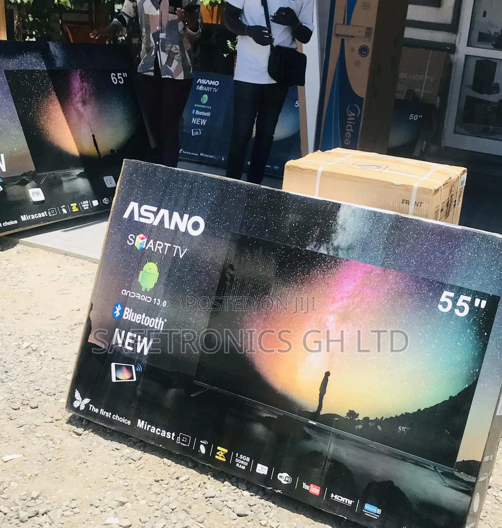 <<~ Choose Authentic 55 Inch Smart Led UHD Android Tv 