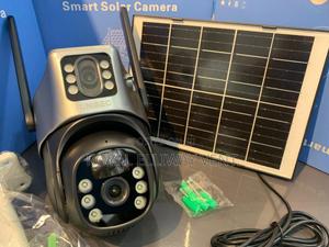Smart Network Solar Powered Outdoor PTZ Camera in Circle - Security ...