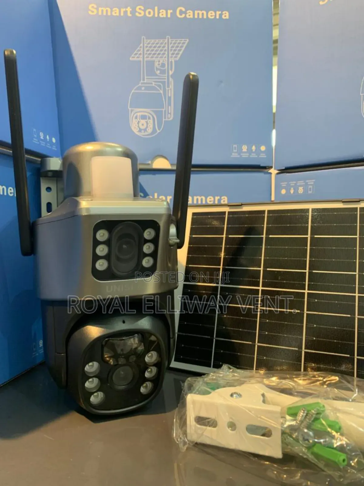 Two Lens 4G Solar Camera EU