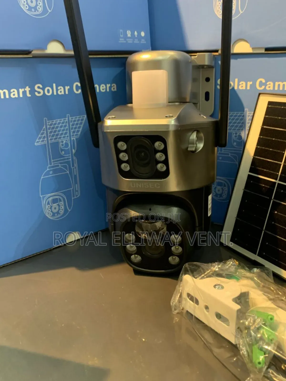 Real Time Remote Monitoring 4g Solar Camera
