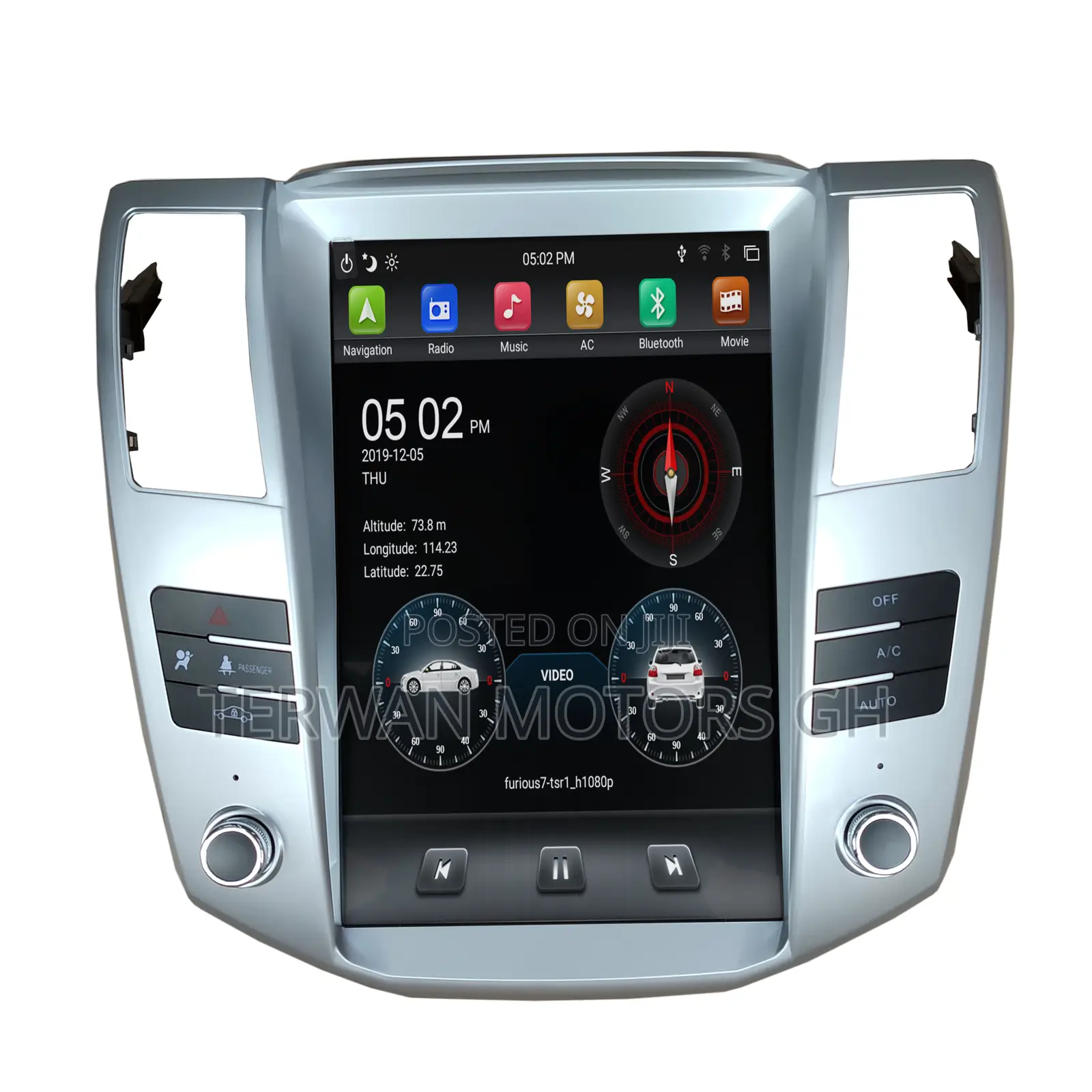 New Android Screen for Lexus RX330,RX350 2008 (Tesla)