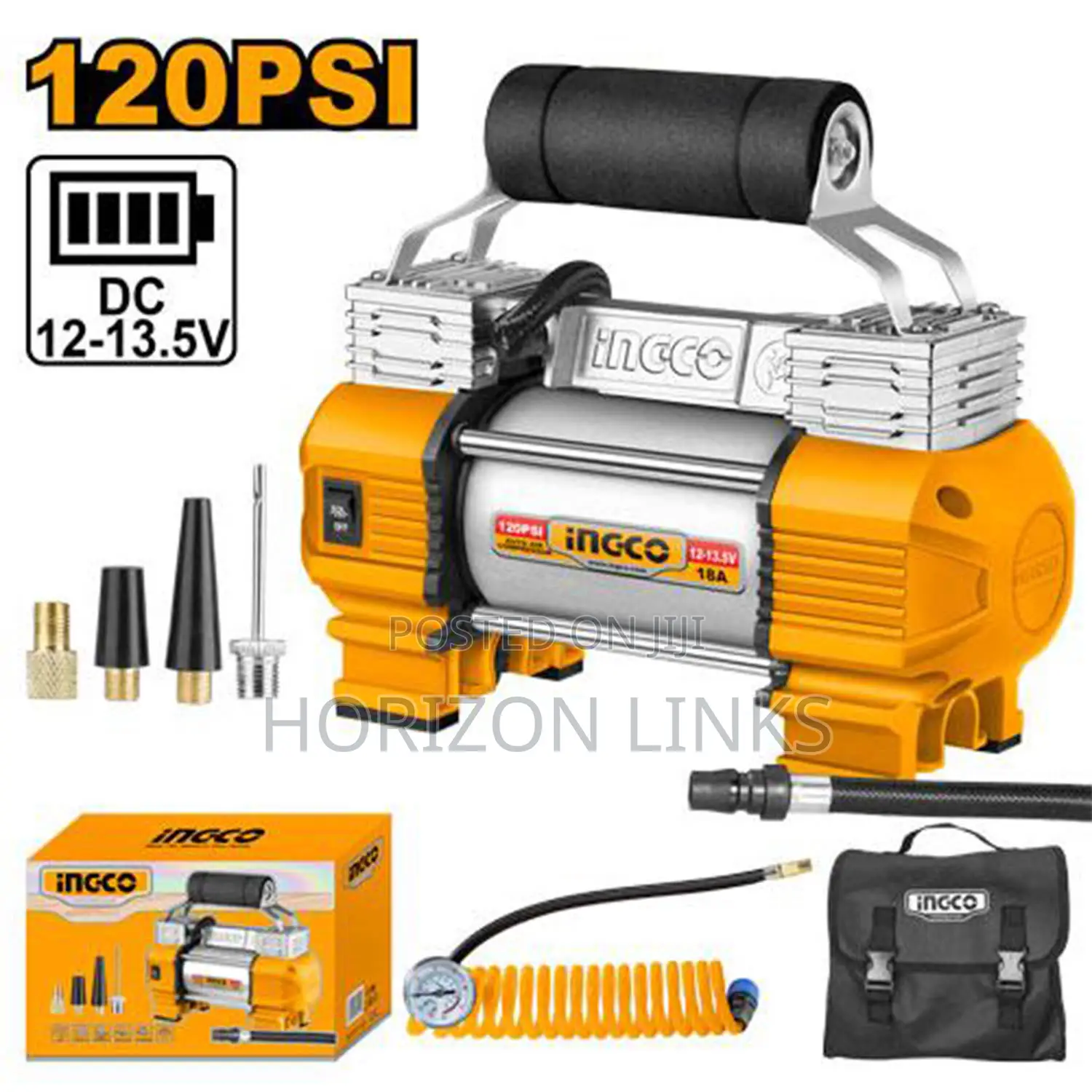 Ingco Auto Air Compressor - Aac2508