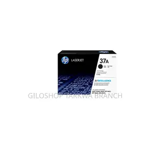 HP 37A Black Original Laserjet Toner Cartridge, CF237A