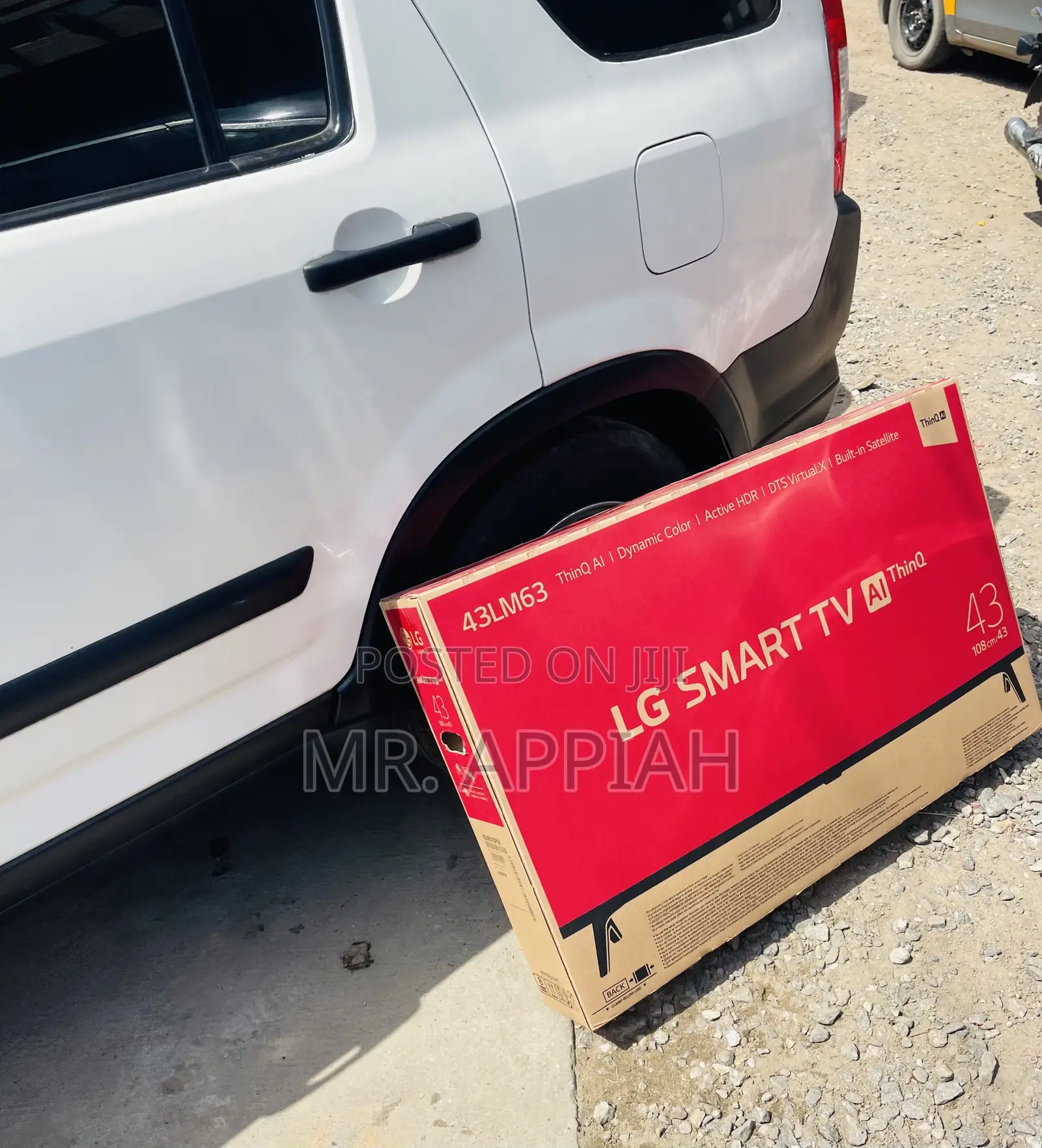 Durable Lg43lm63 43” Led Smart Electric Television.