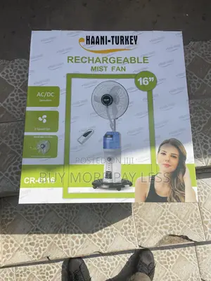 Rechargeable Mist Fan