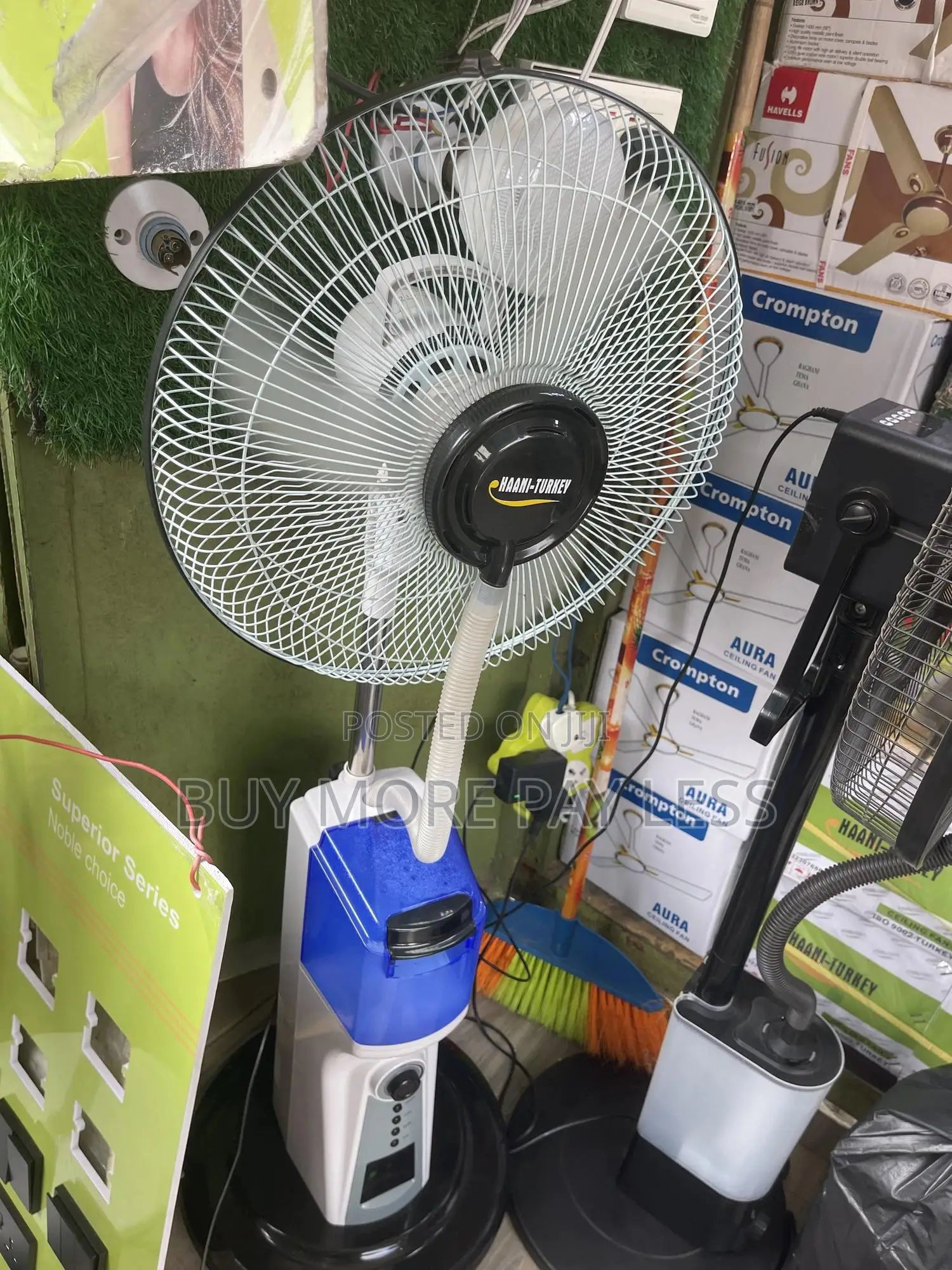 Rechargeable Mist Fan