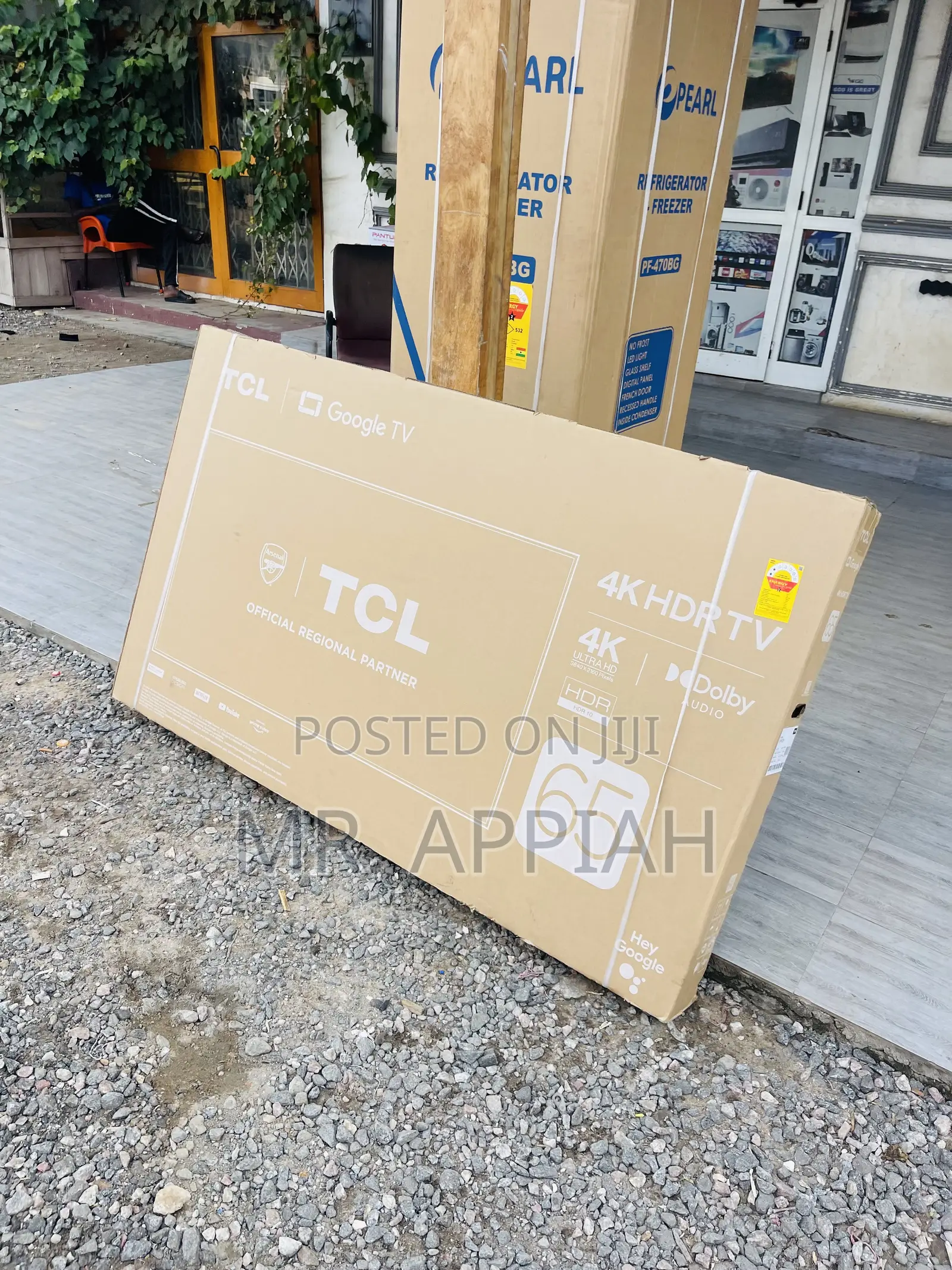 Order TCL 65p635 65” Electric HDR Frameless Google Tv.