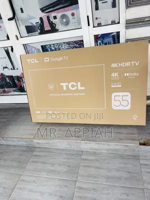 Order Classic TCL 55p635 55” HDR Frameless Electric Tv.