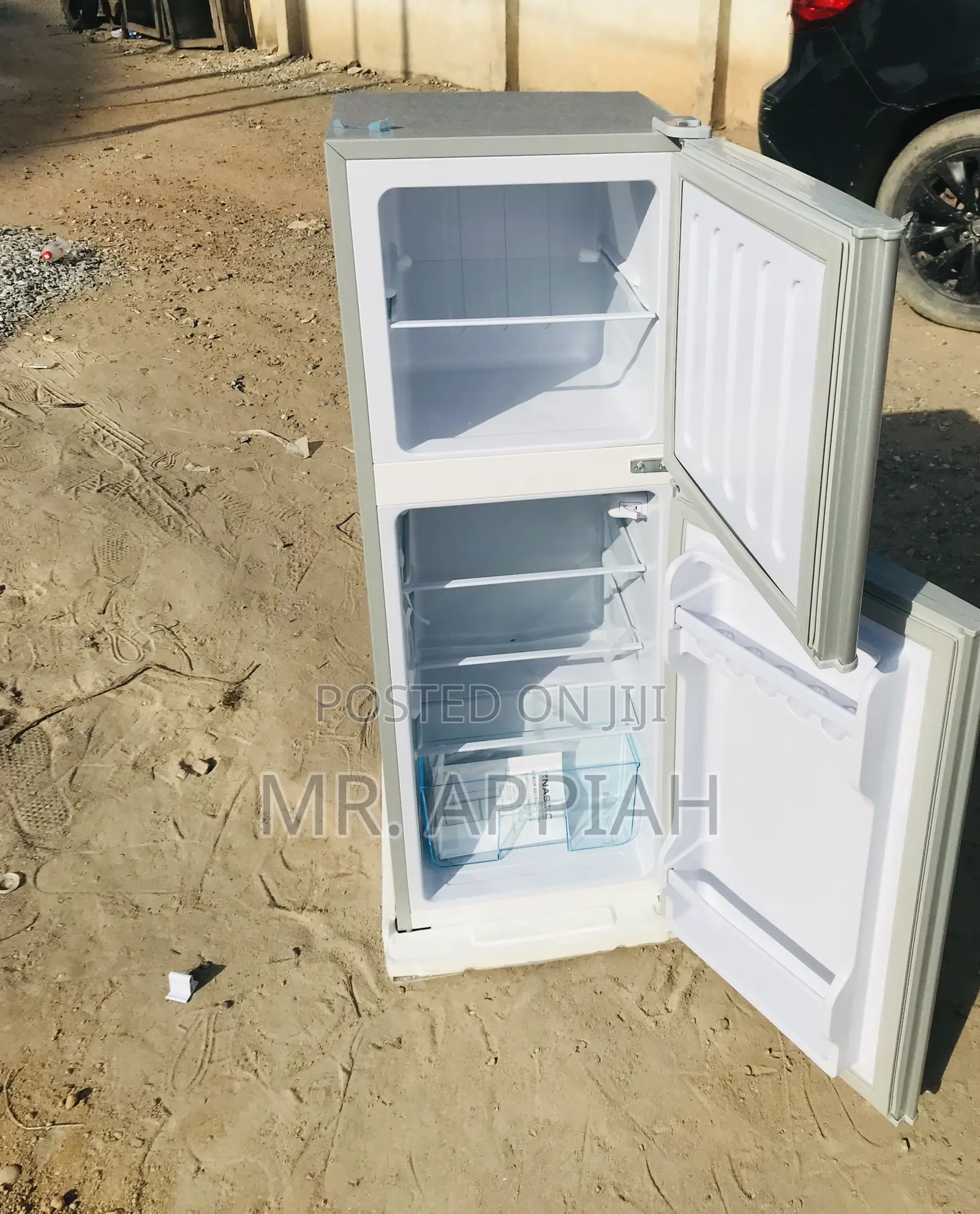 Order Unique Nasco 110l Top Freezer Fridge(Nasf2-130)Silver