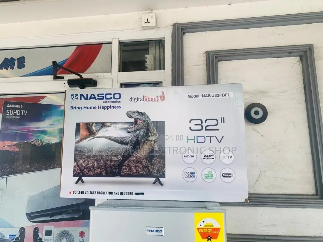 Nasco 32-Inch HDTV - Compact Entertainment for Any Space