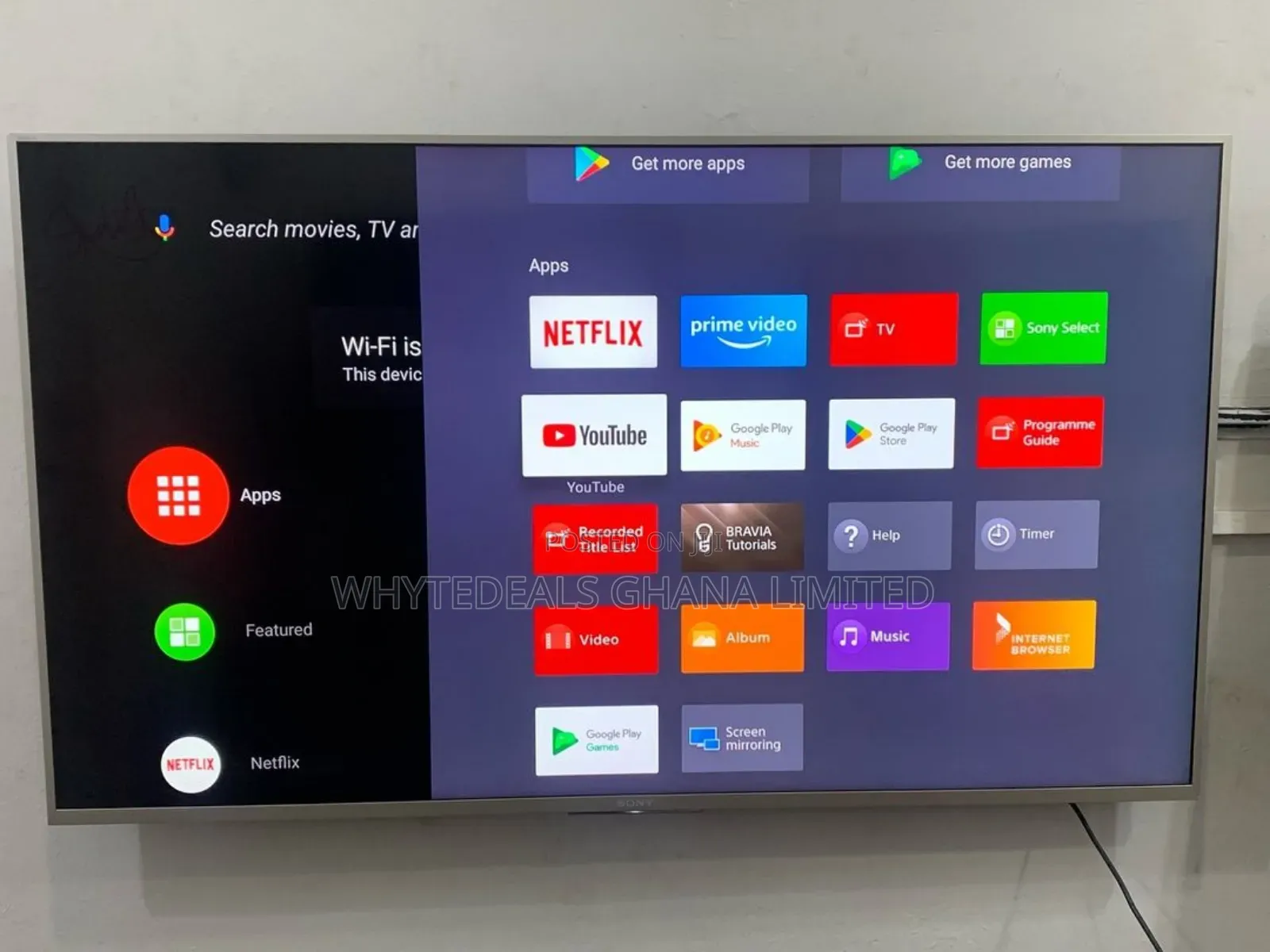Sony A8H 55-Inch Tv: Bravia Oled Ultra HD Smart TV 2024