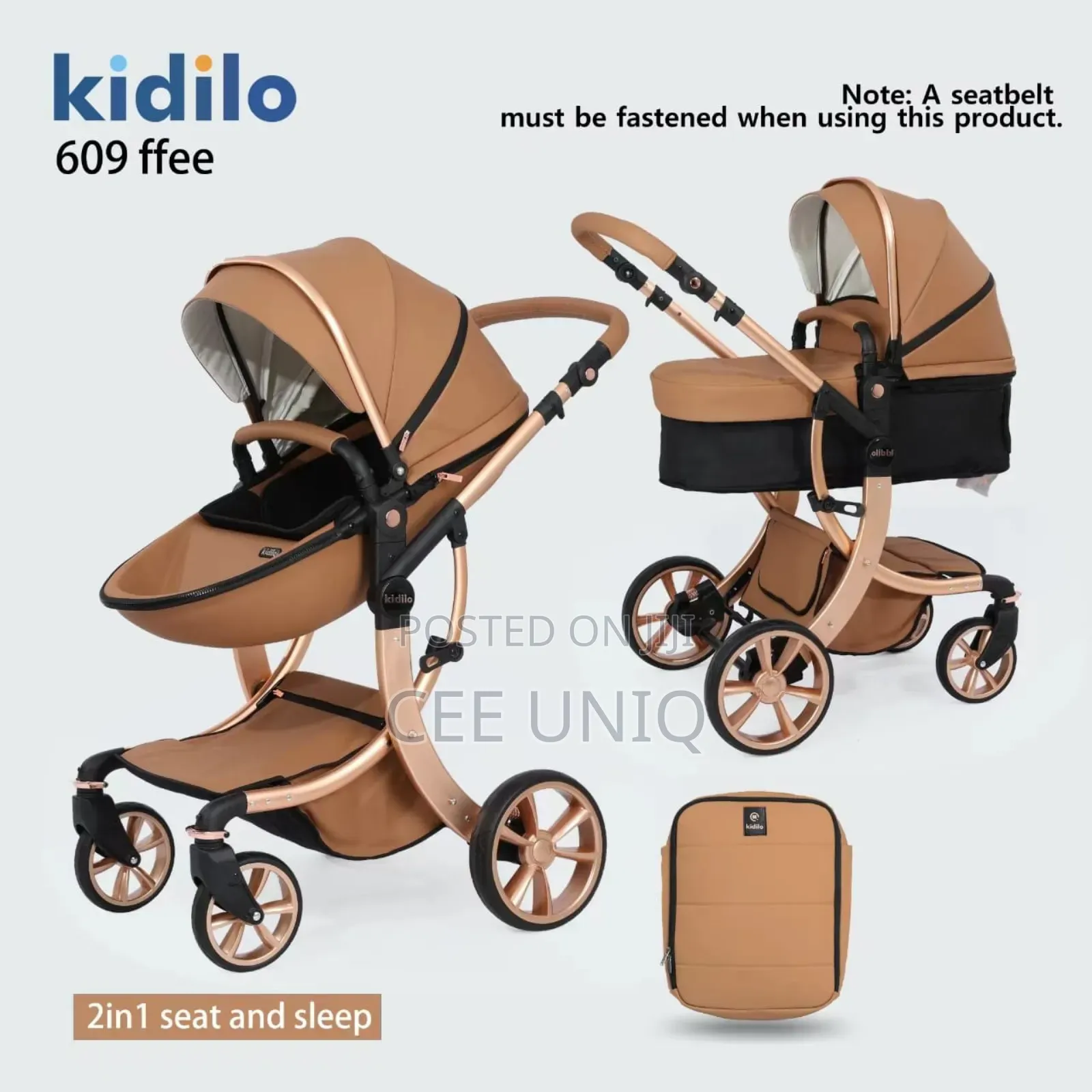 2 in 1 Kidilo Stroller