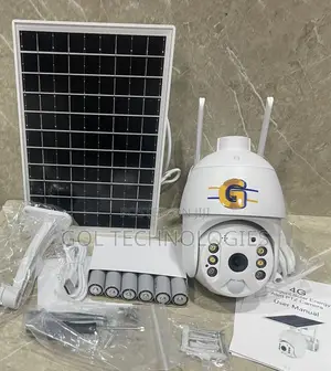 4G Universal Solar Camera 5MP Ultra Ubox App 2way Audio