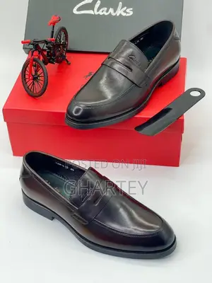 Photo - Men’S Clarks Leather Executive Shoes