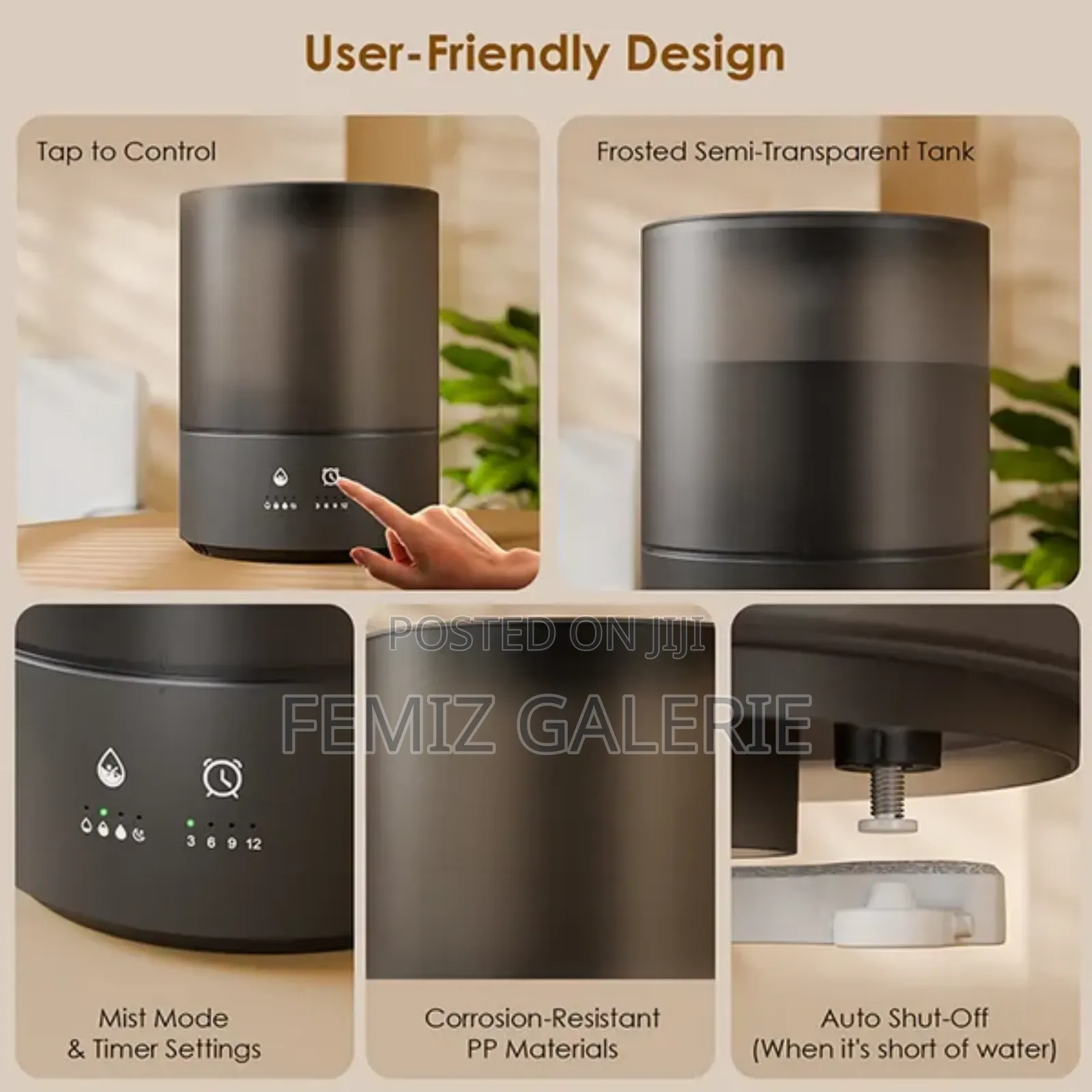 Oraimo Smart Humidifier Aura 4l Plus Essential Oil ×2