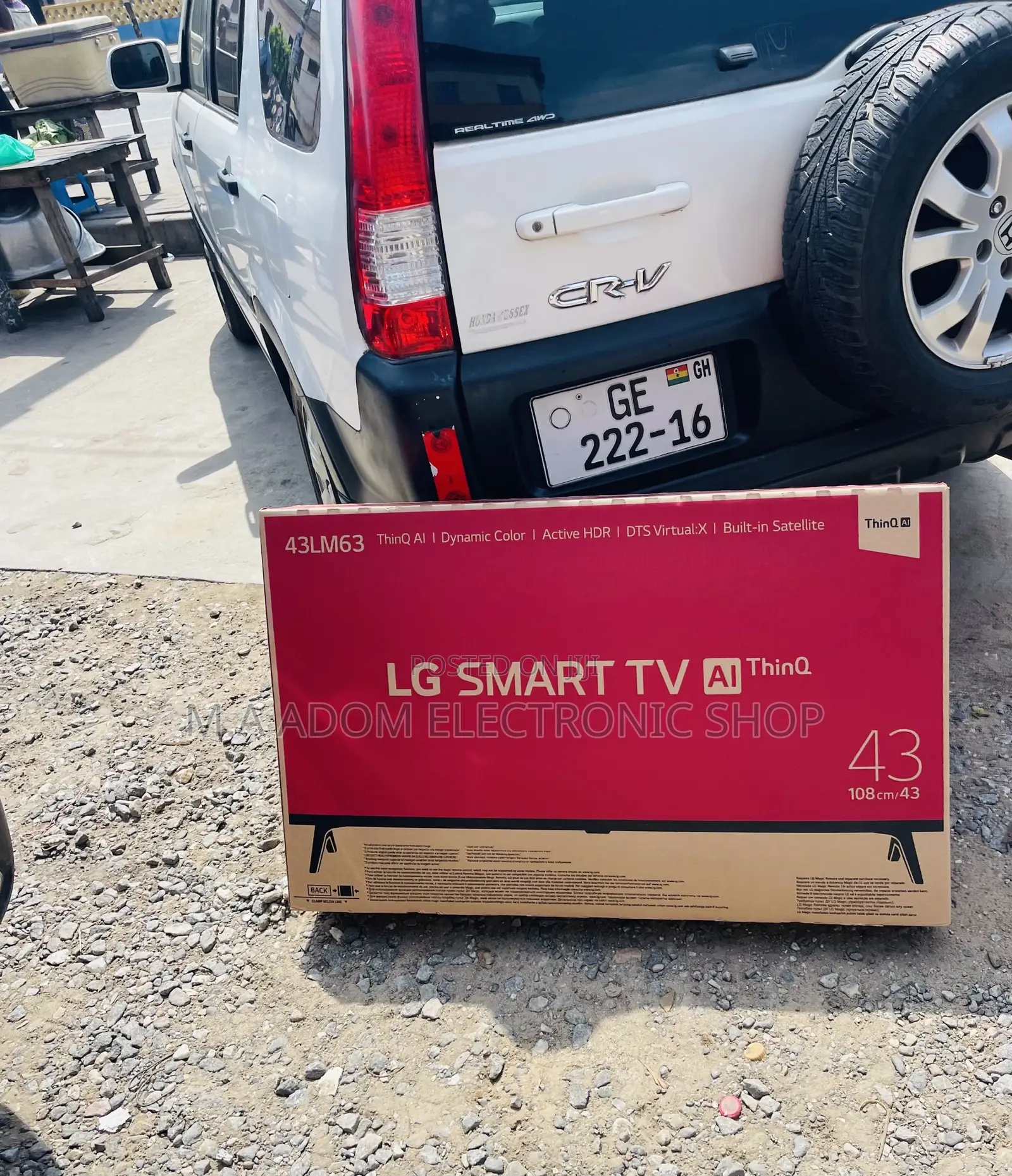 Order Lg43lm63 43 Inch HD Smart Television.