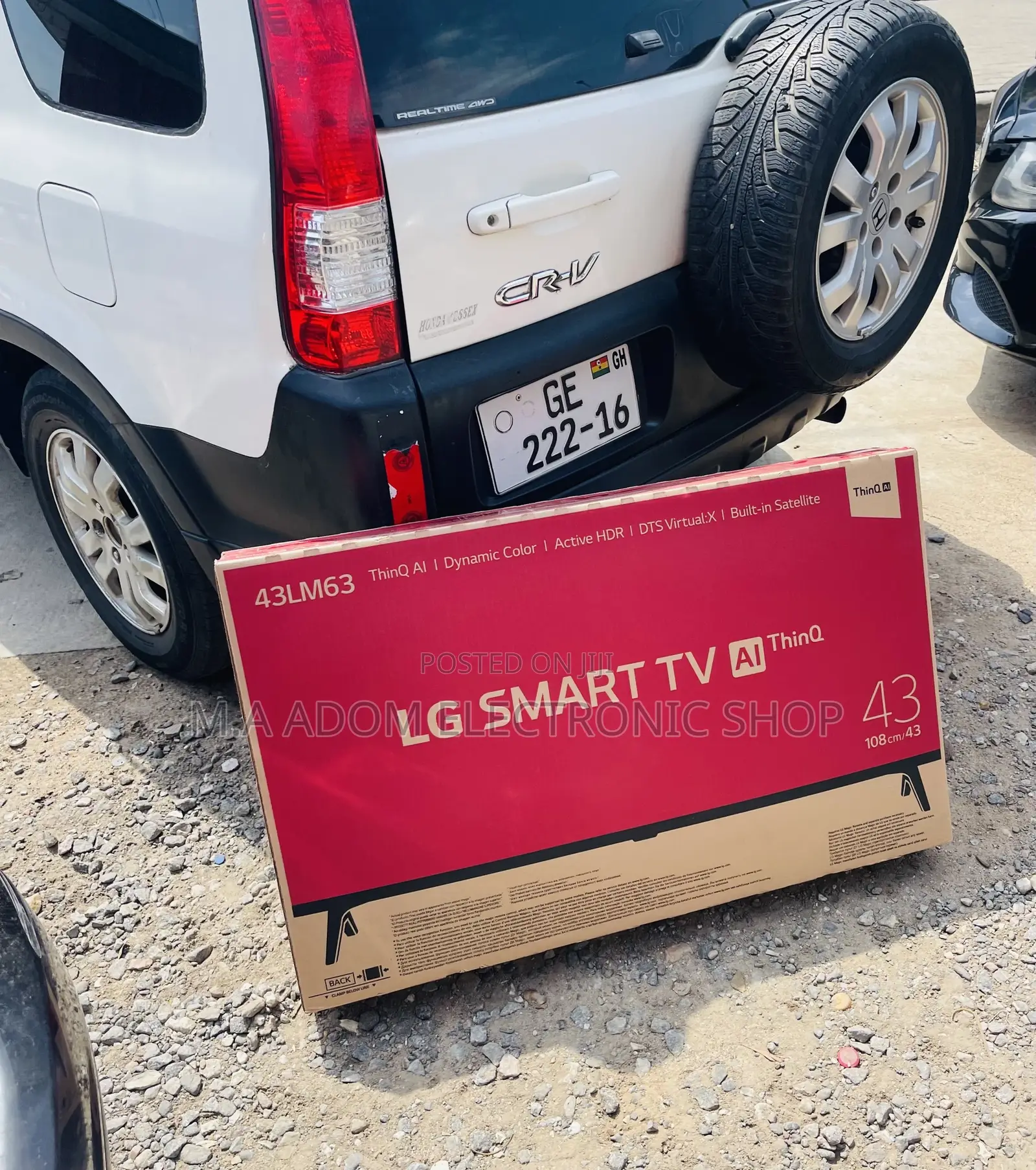 Order Original Lg43lm63 43” HD Smart Television.