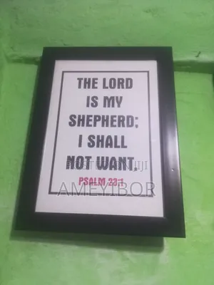 Picture Frames With Bible Verse