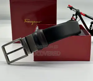 Ferragamo Real Leather Men’S Belt