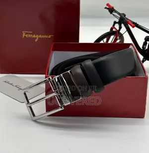 Ferragamo Real Leather Men’S Belt