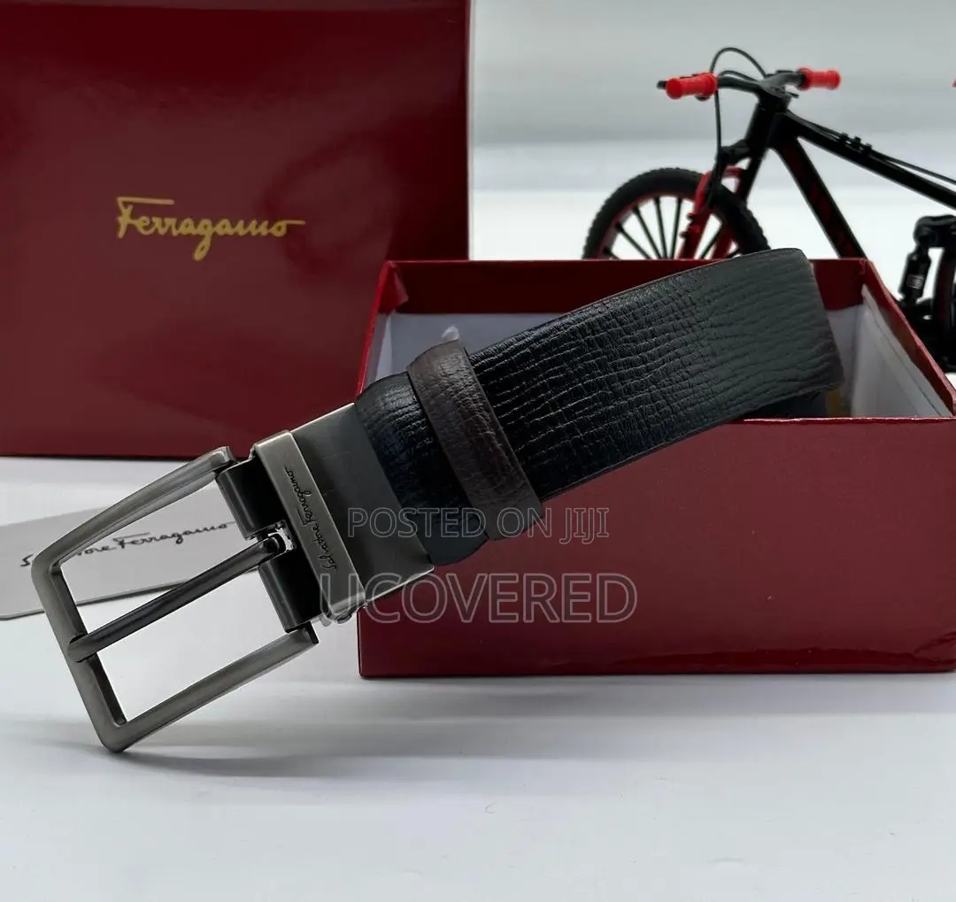 Ferragamo Real Leather Men’S Belt