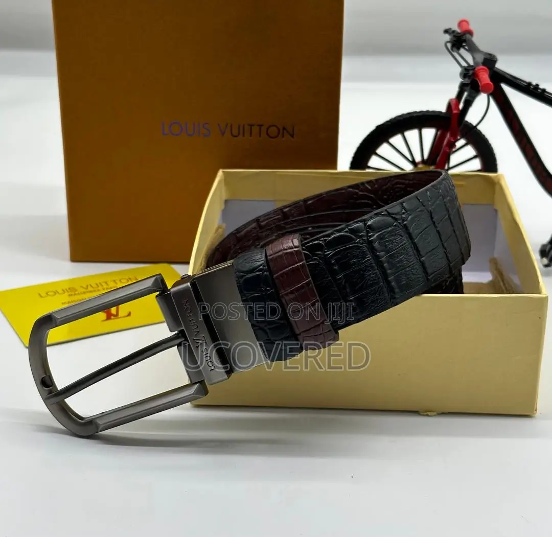 Louis Vuitton Real Leather Men’S Belt