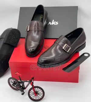 Executive Luxury Men’S Clarks Shoes Coffee
