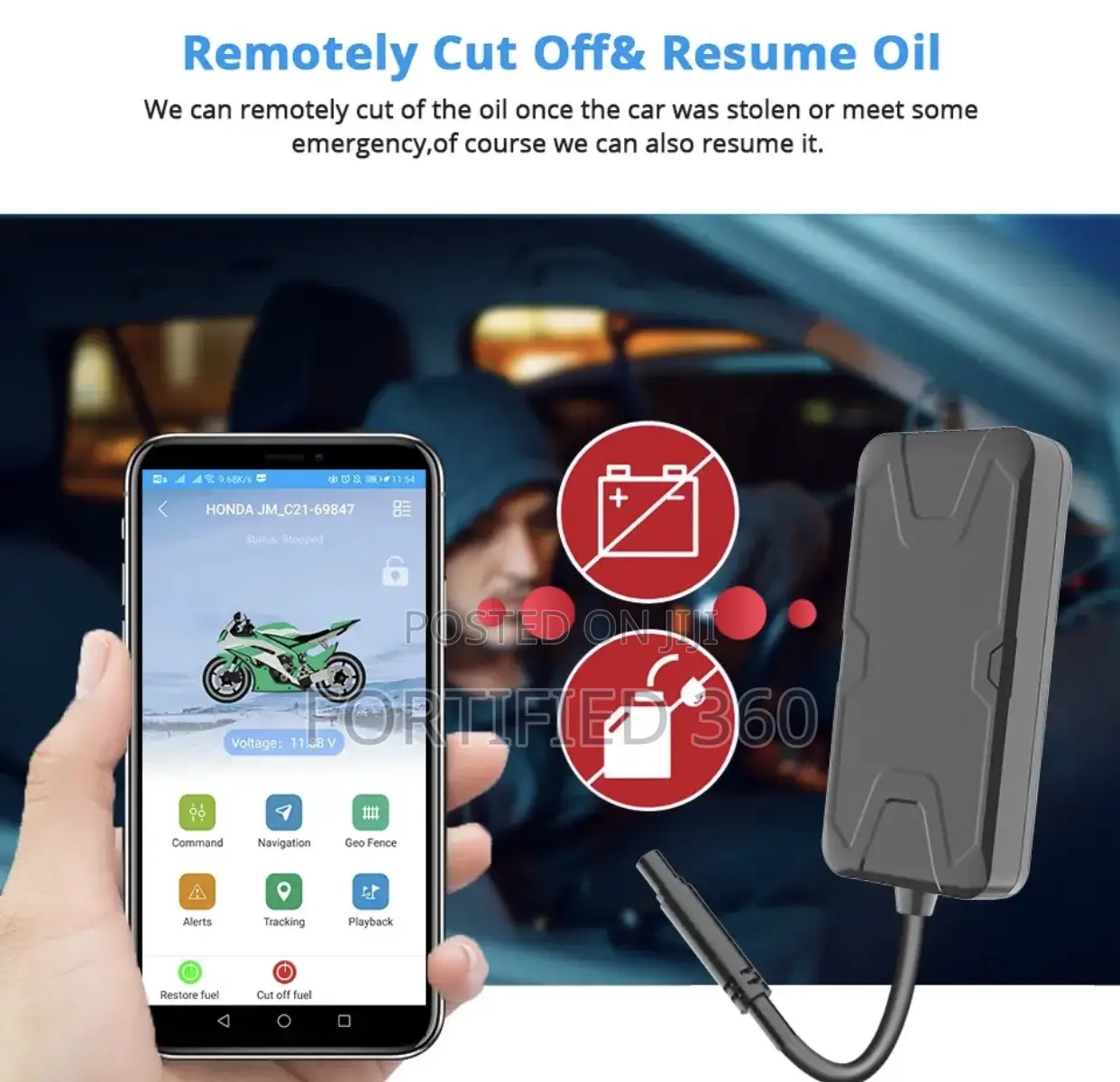 Affordable 4G GPS Tracking Device - Free Installation