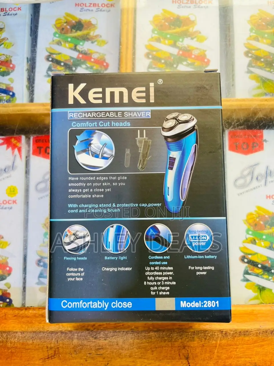 Kemei Rechargeable Shaver