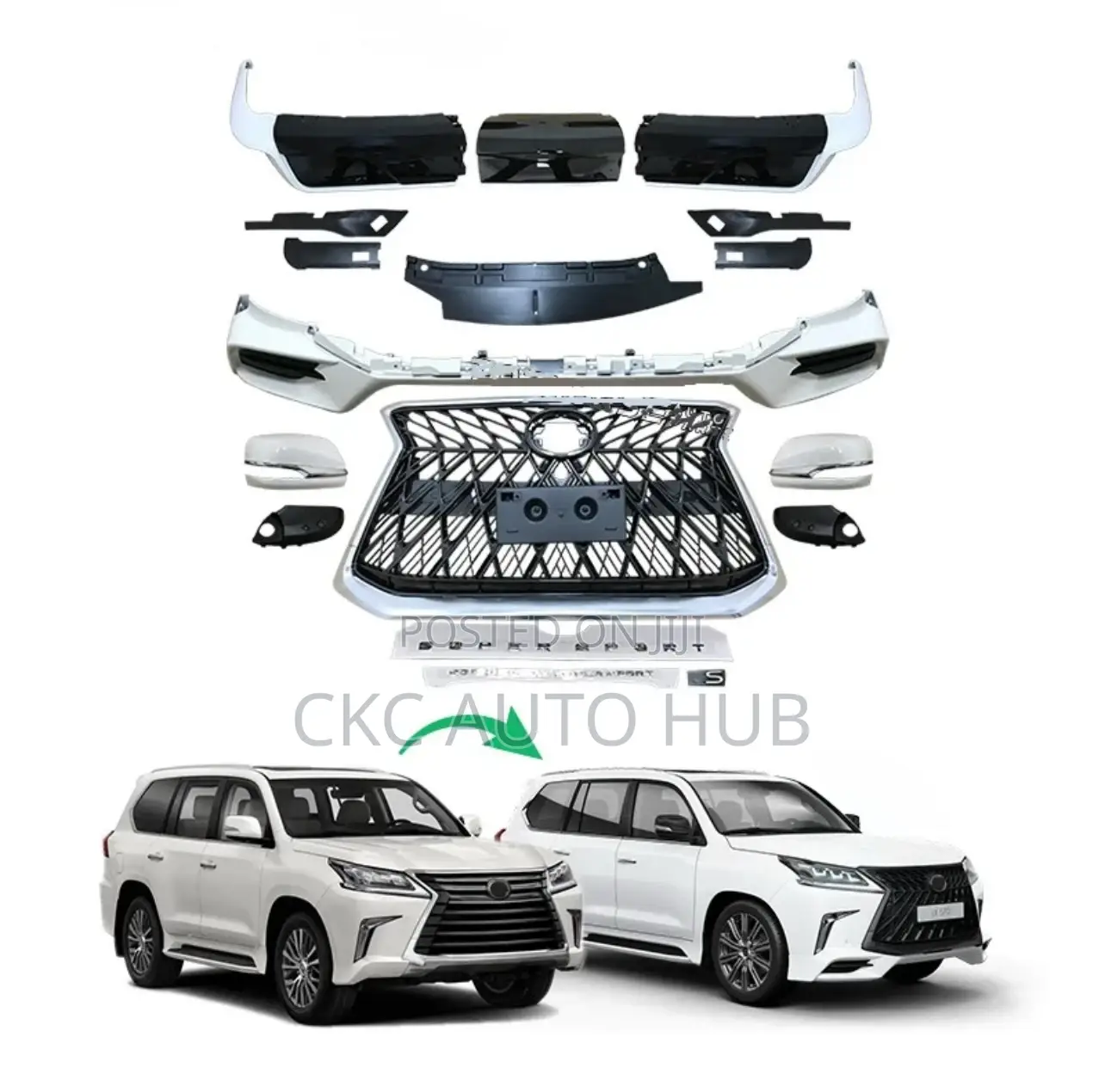 Lexus Lx570 Face Lift Instock
