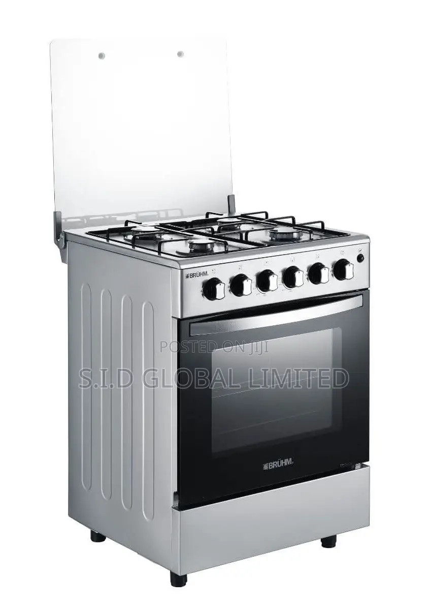 Blazing Creativity With MIDEA-4-BURNER-GAS-COOKER-SILVER