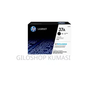 HP 37A Black Original Laserjet Toner Cartridge, CF237A