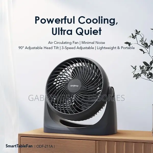 Oraimo Smart Table Fan~Powerful Cooling Table Fan